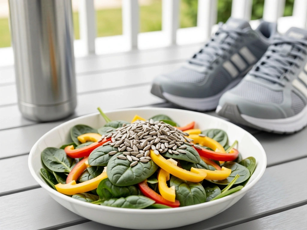 Ensalada post-ejercicio